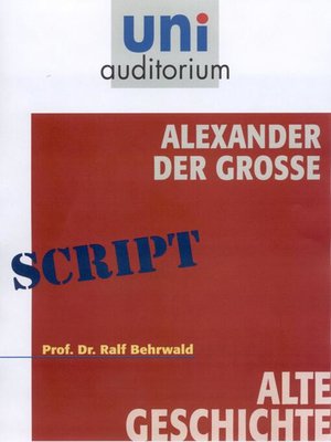 cover image of Alexander der Gro